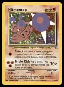 Hitmontop (3) Neo Discovery #03/75 Holo Pokemon Card