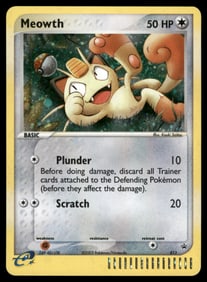 Meowth Nintendo Promos #013 Holo Pokemon Card