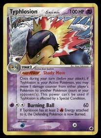 Typhlosion (Delta Species) Dragon Frontiers #12/101 Holo Pokemon Card