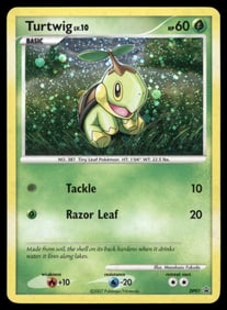 Turtwig Diamond and Pearl Promos #DP01 Holo Pokemon Card