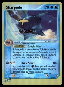 Sharpedo Ruby and Sapphire #22/109 Holo Pokemon Card