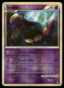 Seviper Call of Legends #51/95 Holo Pokemon Card
