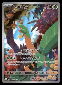 Tropius AR Japanese Pokemon Card