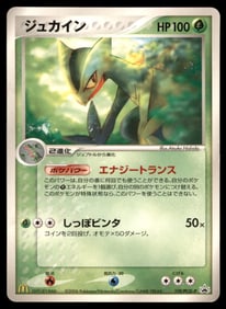 Sceptile McDonalds Promo Japanese Pokemon Card