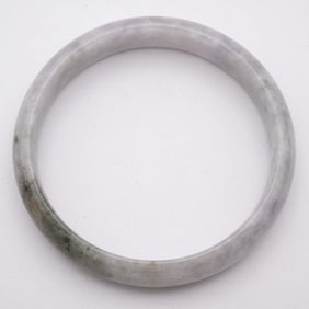 Natural Translucent Jadeite Bangle
