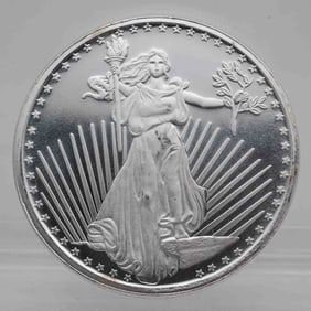 Sunshine Mint St. Gaudens 1oz Silver Round