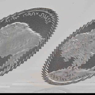 Elemetal Buffalo 1/10th oz Silver Round: Subject: Elemetal Buffalo 1/10th Silver Round Medium: 999 Silver Condition: MS Note: Any condition statement is given as an opinion and should not be treated as a statement of fact. Please see photos