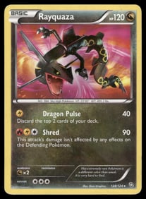 Rayquaza Dragons Exalted #128/124 Holo Pokemon Card