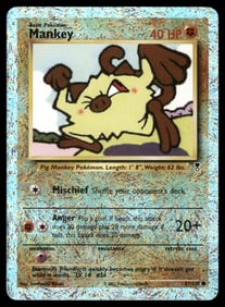 Mankey Legendary Collection #081/110 Holo Pokemon Card