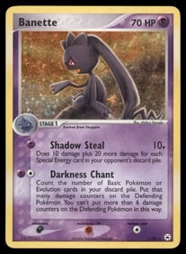 Banette Hidden Legends #1/101 Holo Pokemon Card