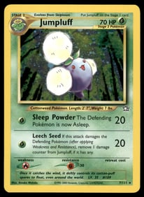 Jumpluff Neo Genesis #007/111 Holo Pokemon Card