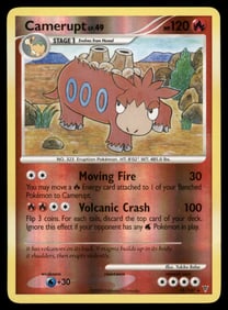 Camerupt Supreme Victors #18 Holo Pokemon Card