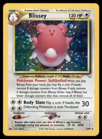 Blissey Neo Revelation #02/64 Holo Pokemon Card