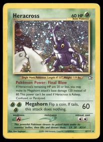 Heracross Neo Genesis #006/111 Holo Pokemon Card