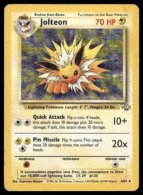 Jolteon Jungle #04/64 Holo Pokemon Card