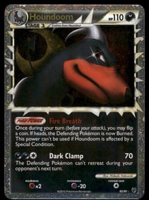 Houndoom (Prime) Undaunted #82/90 Holo Pokemon Card