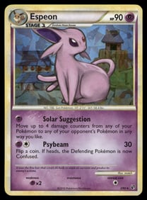 Espeon Undaunted #2/90 Holo Pokemon Card