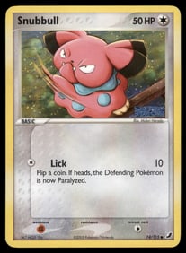 Snubbull Unseen Forces #74/115 Holo Pokemon Card