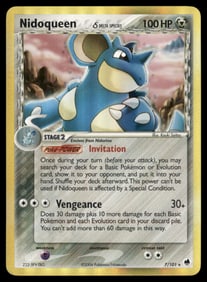 Nidoqueen (Delta Species) Dragon Frontiers #7/101 Holo Pokemon Card