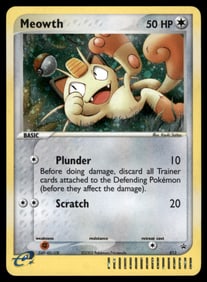 Meowth Nintendo Promos #013 Holo Pokemon Card