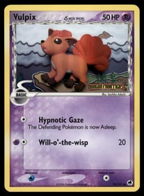 Vulpix (Delta Species) Stamped Dragon Frontiers #70/101 Holo Pokemon Card