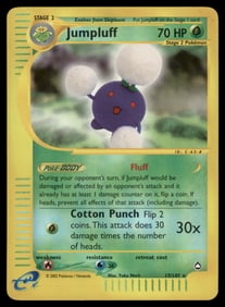 Jumpluff Aquapolis #017/147 Holo Pokemon Card