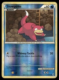 Slowpoke Call of Legends #70/95 Holo Pokemon Card