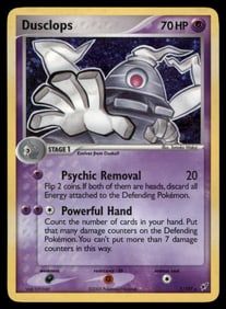 Dusclops Deoxys #7/107 Holo Pokemon Card