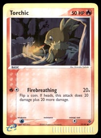 Torchic Dragon #77/97 Holo Pokemon Card