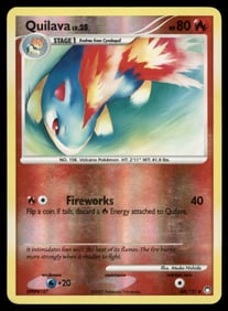 Quilava Mysterious Treasures #60/123 Holo Pokemon Card