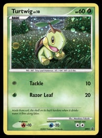 Turtwig Diamond and Pearl Promos #DP01 Holo Pokemon Card
