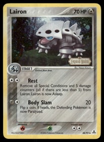Lairon Stamped Legend Maker #38/92 Holo Pokemon Card