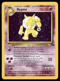 Hypno (8) Fossil #08/62 Holo Pokemon Card