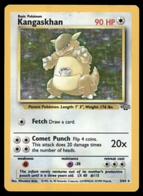 Kangaskhan (5) Jungle #05/64 Holo Pokemon Card