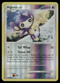 Aipom Mysterious Treasures #70/123 Holo Pokemon Card
