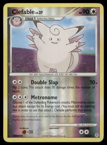 Clefable Diamond and Pearl #22/130 Holo Pokemon Card