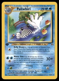 Poliwhirl 1st Ed. Neo Pokemon Card