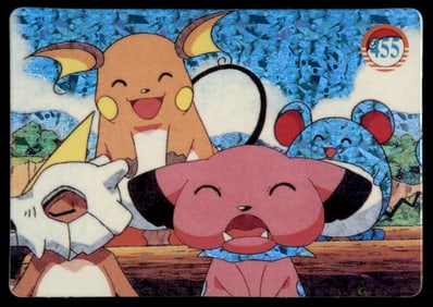 Pokemon Movie Scene Holo Prism Sticker Japanese Pokemon Card Pocket Monsters