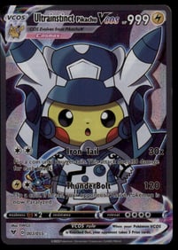 UltraInstinct Pikachu Cosplay CUSTOM DIY FAN MADE CARD