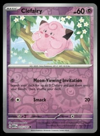 Clefairy 151 Reverse Holo Pokemon Card