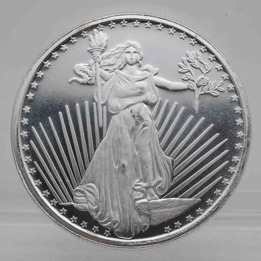 Sunshine Mint St. Gaudens 1oz Silver Round (1 of 2)