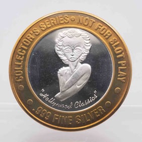 Trump Plaza Casino 999 Silver Collector's Series Gaming Token