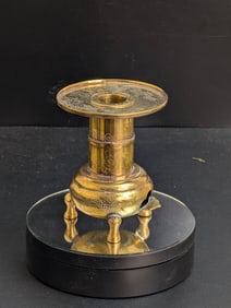Antique Chinese Brass Joss Stick Holder