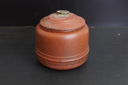 CHINESE YIXING ZISHA TEA CADDY