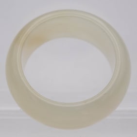 Old Chinese Hetian Jade Ring