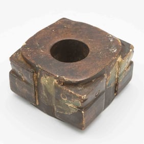 Antique Chinese Carved Jade Ritualistic Cong