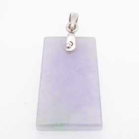 Chinese Lavender Jade Pendant