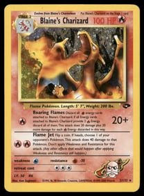 Blaine's Charizard Gym Challenge #002/132 Holo Pokemon Card