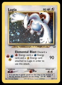 Lugia Neo Genesis #009/111 Holo Pokemon Card