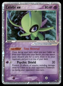 Celebi ex (Holo) POP Series 2 #017/017 Holo Pokemon Card